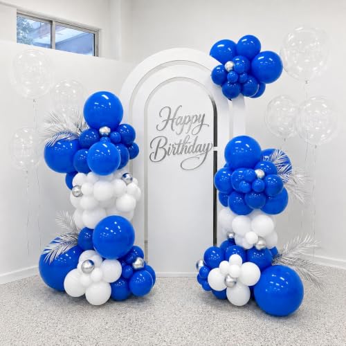 Image of Togvu Blue Balloons, 50Pack 12 Inch Royal Blue Latex Party Balloons