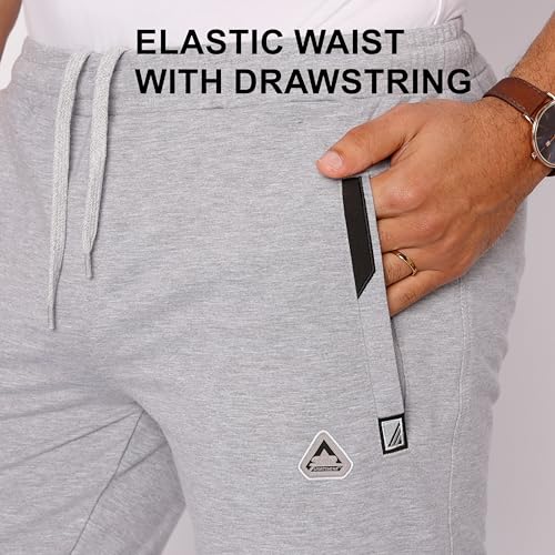 image for SCR SPORTSWEAR SCR Mens Sweatpants Long 33 Inseam. 28Wx33L with Zipper
