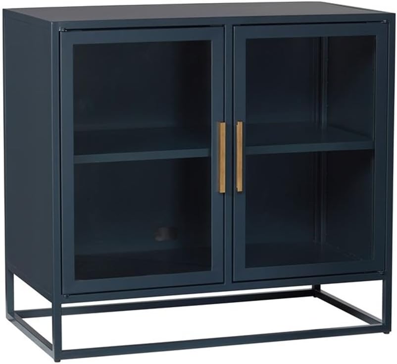 Coastal Living Santorini Metal Kitchen Cabinet