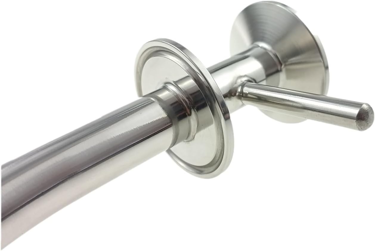 3/4" (19mm OD) with 1.5" Tri Clamp Pickup Dip Tube Home Brew Fitting Tri Racking Arm Stainless Steel SS304