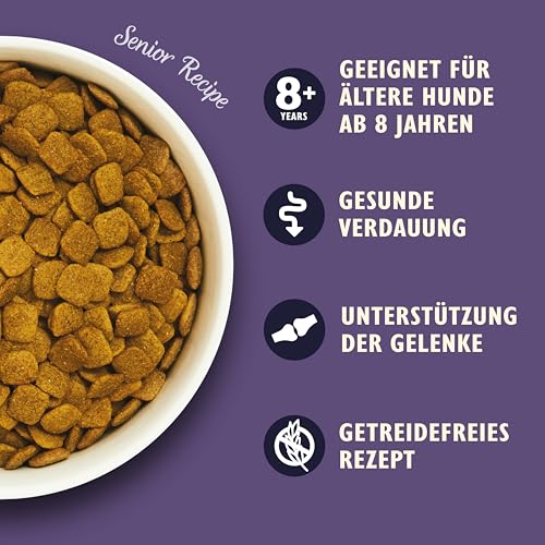 Lily’s Kitchen Mit natürlichen Zutaten hergestellt Trockenfutter für Seniorhunde Truthahn & Forelle Vollwertige Ernährung 2.5kg Beutel – Ansicht 3