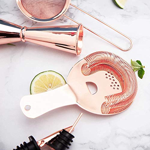 Kit de barman para evitar salpicaduras y preparar combinados con colador de cócteles 4