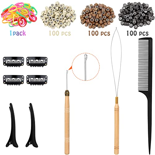 Hair Tinsel Kit (48 Inch, 22 Colors, 5500 Strands), Tinsel Hair Extensions With Tools, Heat Resistant Glitter Hair Tinsel Kit For Girls Women Hair Accessories #TOP1
