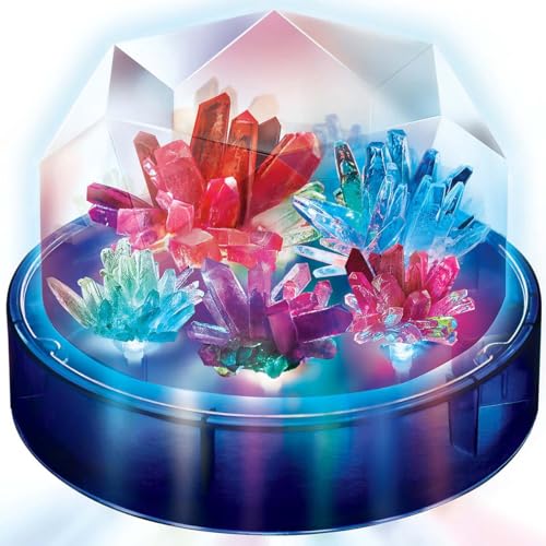 クリスタルライト結晶育成キット 4M 結晶 育成 作る キット 光る 実験…