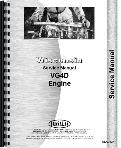 International Harvester 3300B Skid Steer Wisconsin Engine Service Manual (Engine)      Unknown Binding