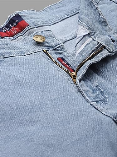 Image of Allen Cooper Relaxed Comfortable Mid Rise Denim Jeans for Men