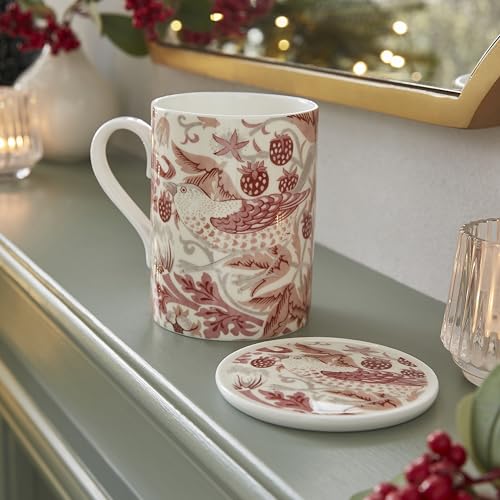 Set taza y posavasos Spode Morris & Co 0.34 L miniatura 2