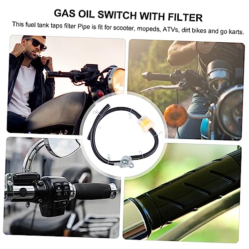 SOIMISS 3 Peças Filtro De Gasolina Filtro De Óleo De Gás Com Filtro Gasolina De Motocicleta Com Filt