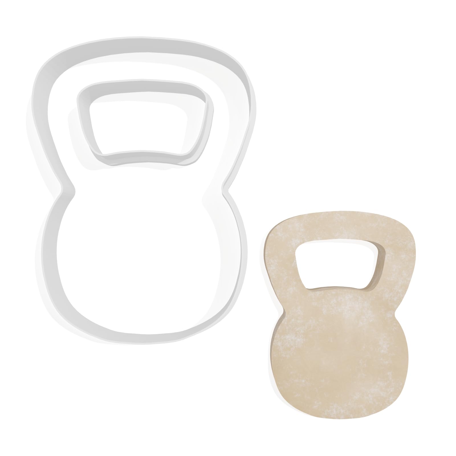 Kettlebell Gym Cookie Cutter - 3 Sizes
