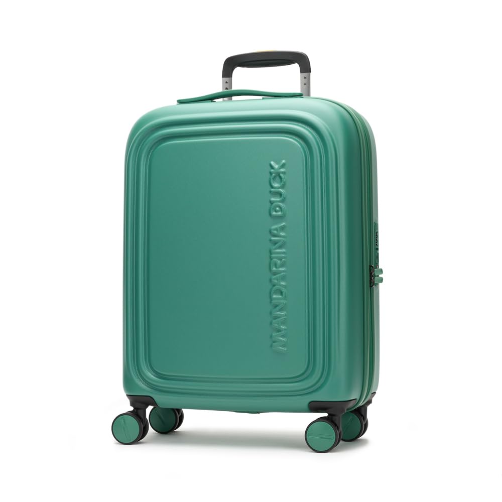 Mandarina Duck Logoduck + Expandable Cabin Trolley Foliage Green 55cm
