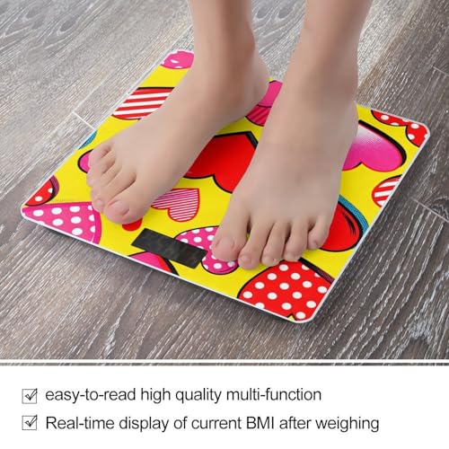 Báscula digital de baño precisa y estable BTCOWZRV miniatura 5