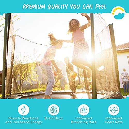 Skybound 15Ft Trampoline Net For Trampolines With 6 Straight Poles (Fits Bravo, Airzone, Variflex, Hedstrom) #TOP6