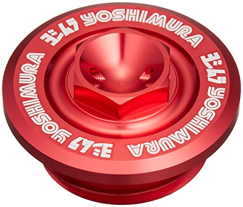 ヨシムラ オイルフィラーキャップ Type-FC (M27xP3.0mm) レッド YOSHIMURA 229-027-AR00