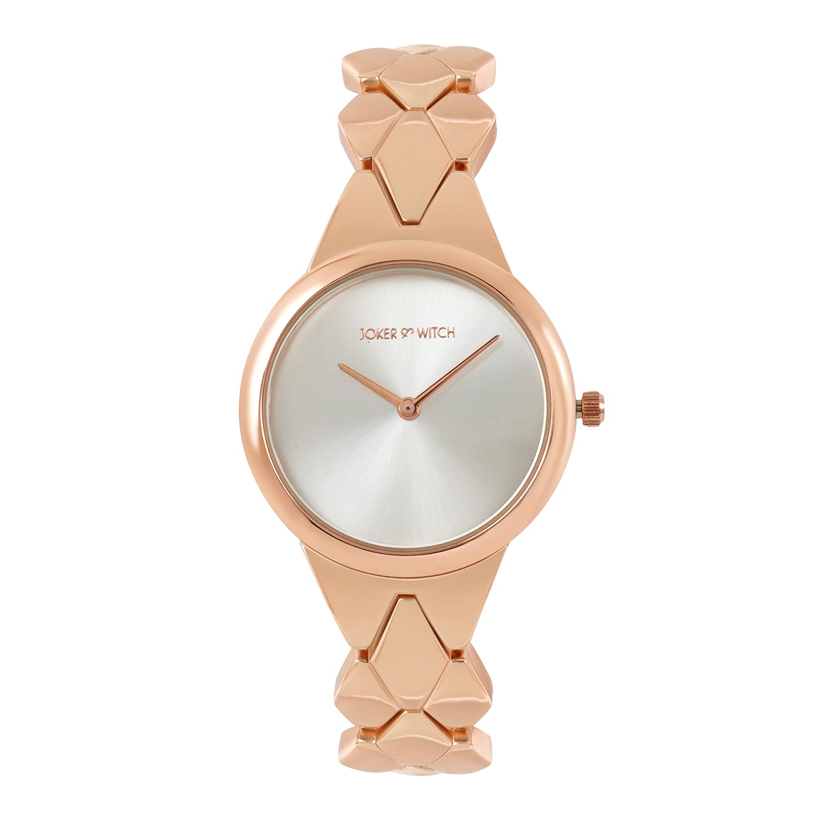 Joker & Witch Athens White Dial Rose Gold Alloy Analogue Watch for Women (B0BBFGPT3D) Amazon Price History, Amazon Price Tracker
