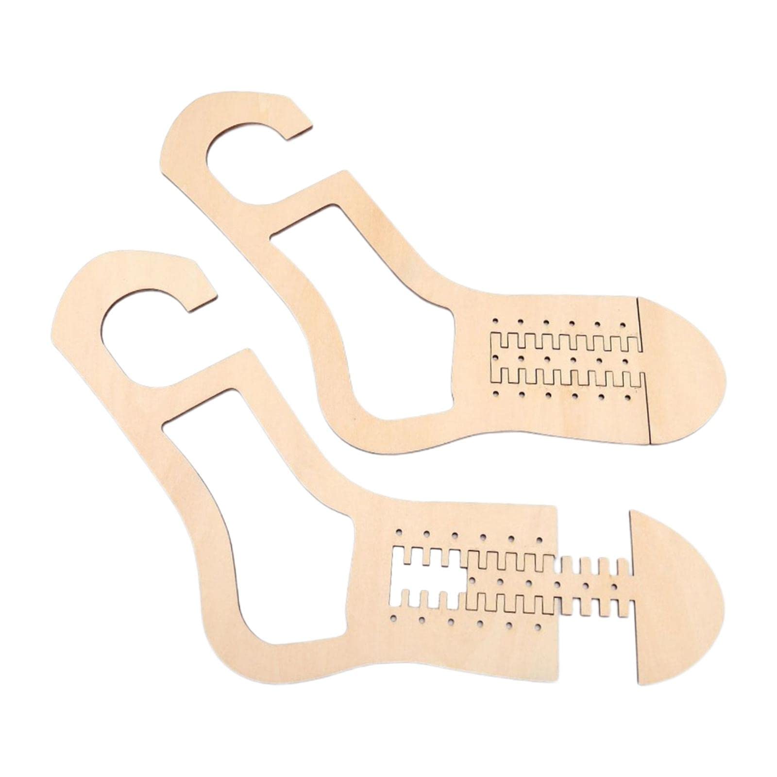 2X Sock Blockers Knitting Mold for Craft Lovers Beginners Hollow Pattern