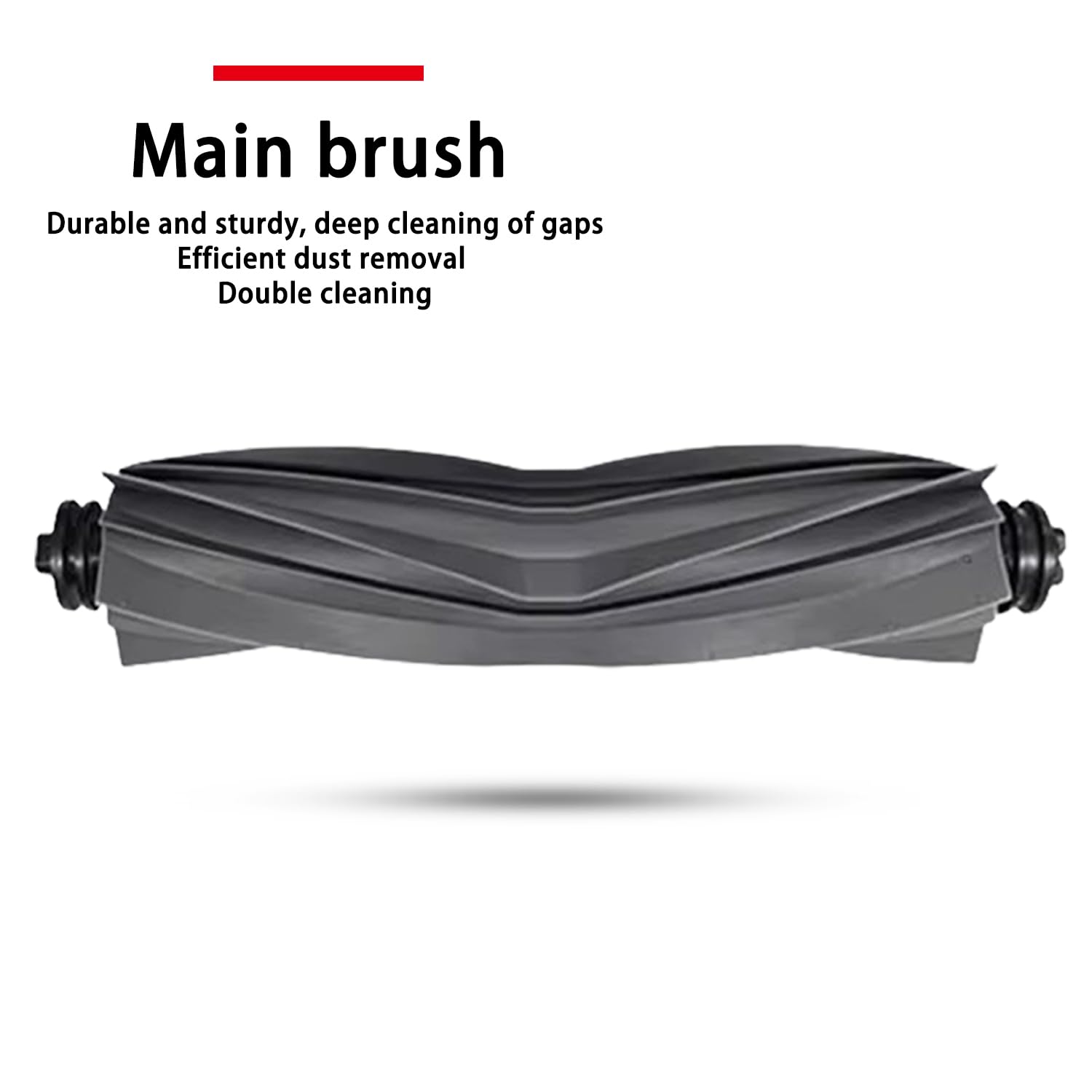 Kit d'accessoires de rechange compatibles avec Dreame D10 Plus Gen 2/RLD32GD Robot Aspirateur Pièces 2 brosses principales, 6 brosses latérales, 6 filtres HEPA, 6 chiffons serpillères, 6 sacs à
