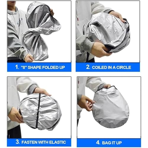 Parasol Peugeot Boxer Evita Volante Caliente Protector Parabrisas Sin Huecos 5