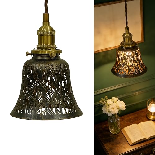 SWAIFDEE Pendant Lights Kitchen Island,Pendant Light fixtures,Hanging Lights,Island Lights,5.9" bar Lights for Home bar for Kitchen Light fixtures,Pendant,Living Room,Foyer,Antique Bronze Gold