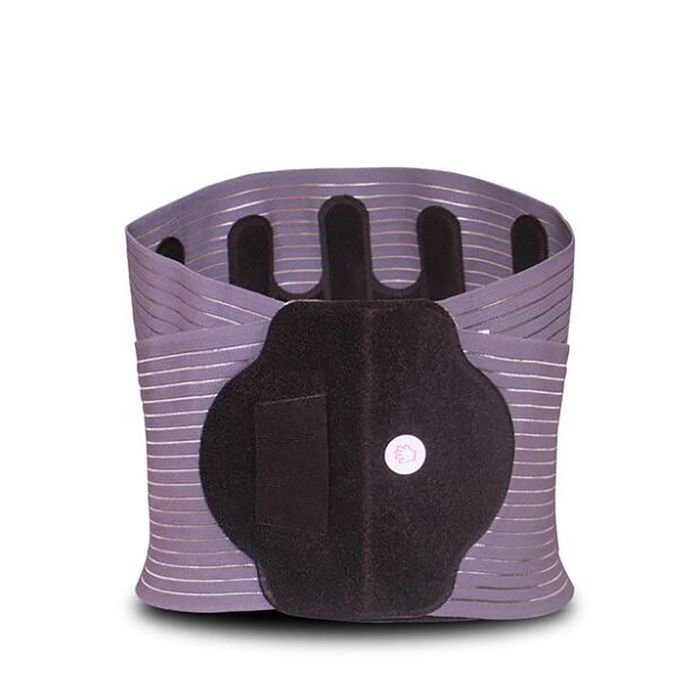Faja Lumbar Fitness, Cintura Transpirable/Abrazadera de la Espalda Baja, para Hernia de Disco, ciática, con Almohadilla Lumbar extraíble,XL