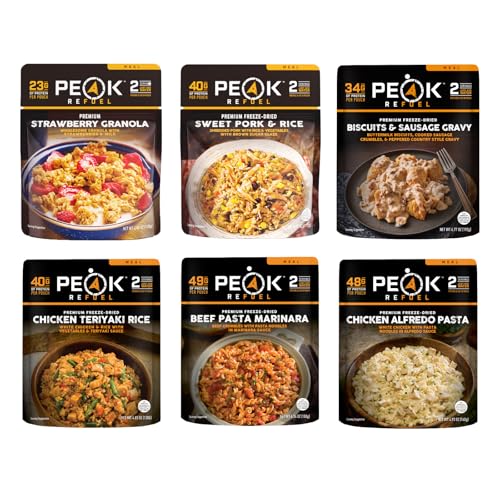Variety Meal Kit 6-pack (Strw Granola, Sweet Pork, B&G, Teriyaki, Marinara, Alfredo)