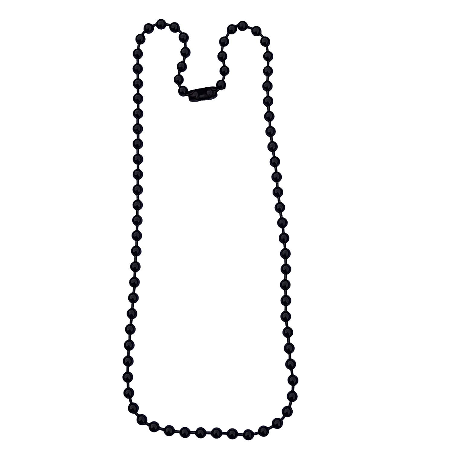 Iron Beads Mala For Saturn (Shani Dev) and Lord Raahu Remedies Black Polished-image-49