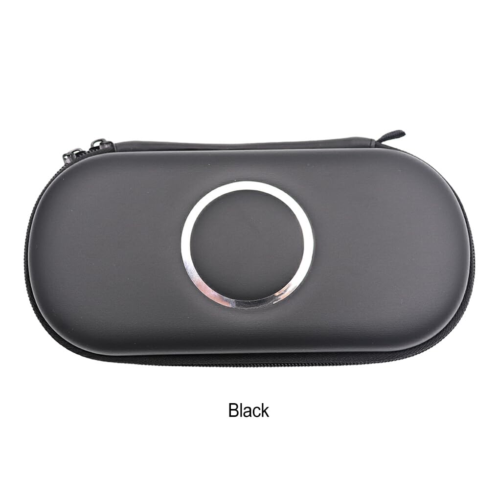 Funda cartuchera de juego duradera y fiable para, PSP 1000, 2000, 3000, compacta y ligera, resistente al agua y protectora, Negro