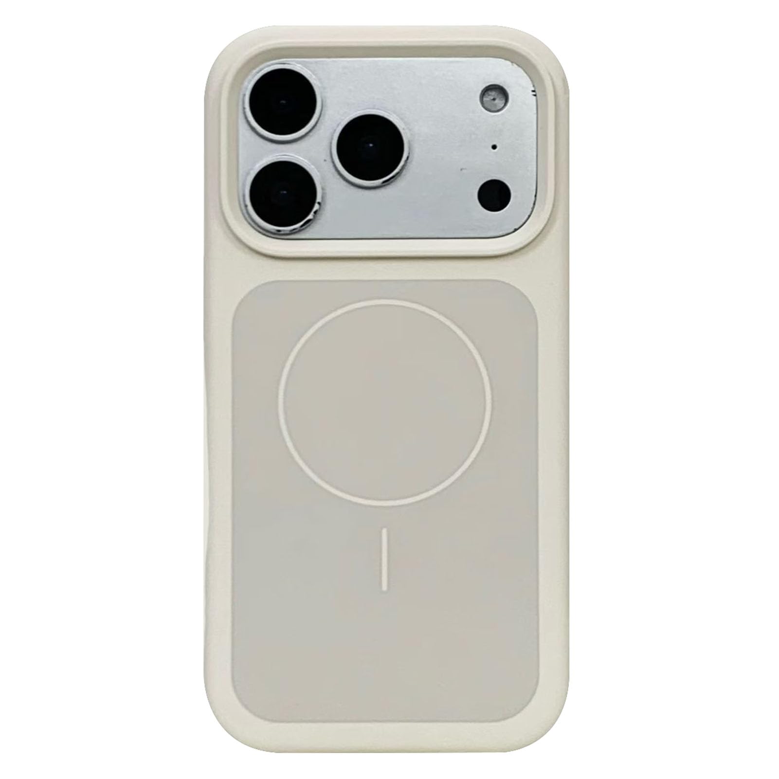 Coque silicone liquide pour iPhone 17 Air blanche avec protection microfibre