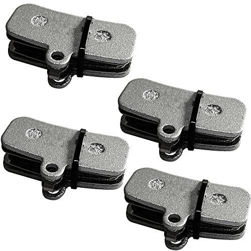 OrangeClub 4 pares de pastillas de freno para Shimano D03S Disco de freno para Shimano Saint BR-M810 M820 XT BR-M8020 M8120 ZEE BR-M640 MT520 Cover
