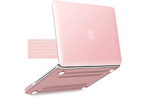 IBENZER MacBook Pro 13 Inch Case A1278- Rose Quartz