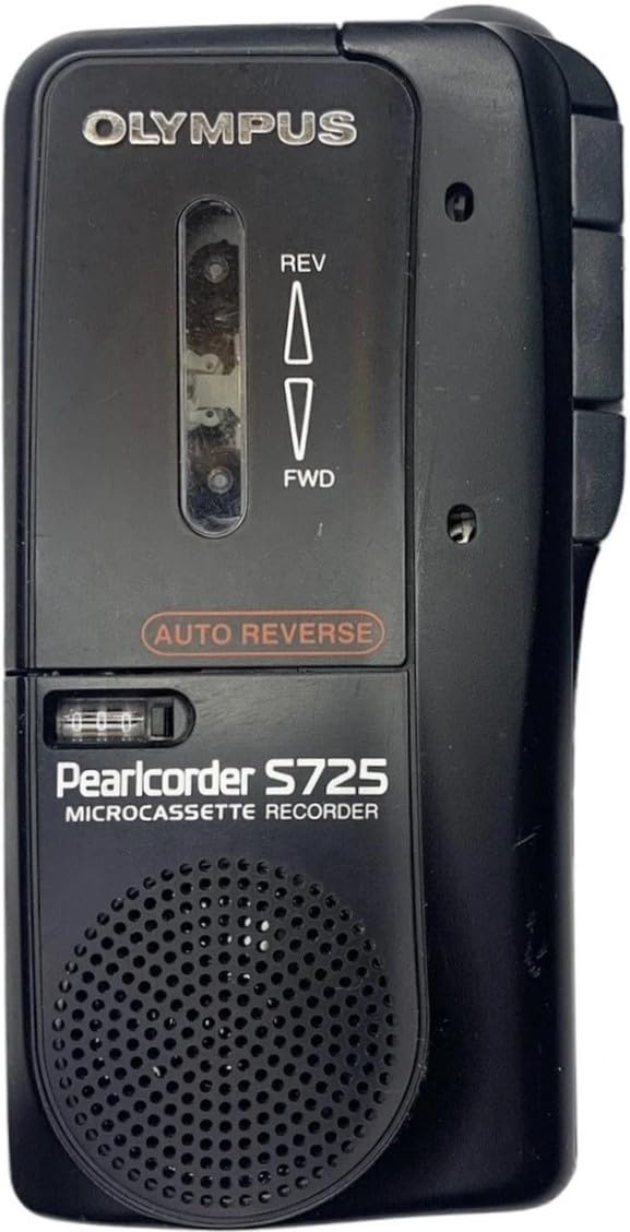 Amazon.com: Olympus S725 Pearlcorder Microcassette Recorder