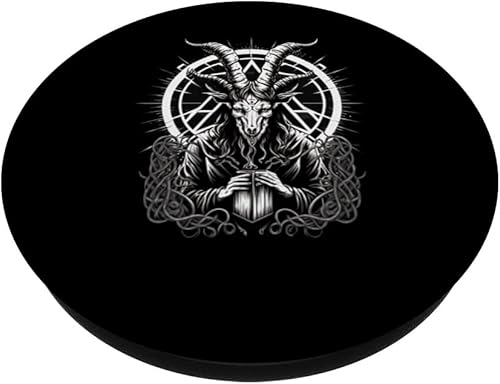 Miniatura 2 de Baphomet - Occult Gothic Demon PopSockets Swappable PopGrip