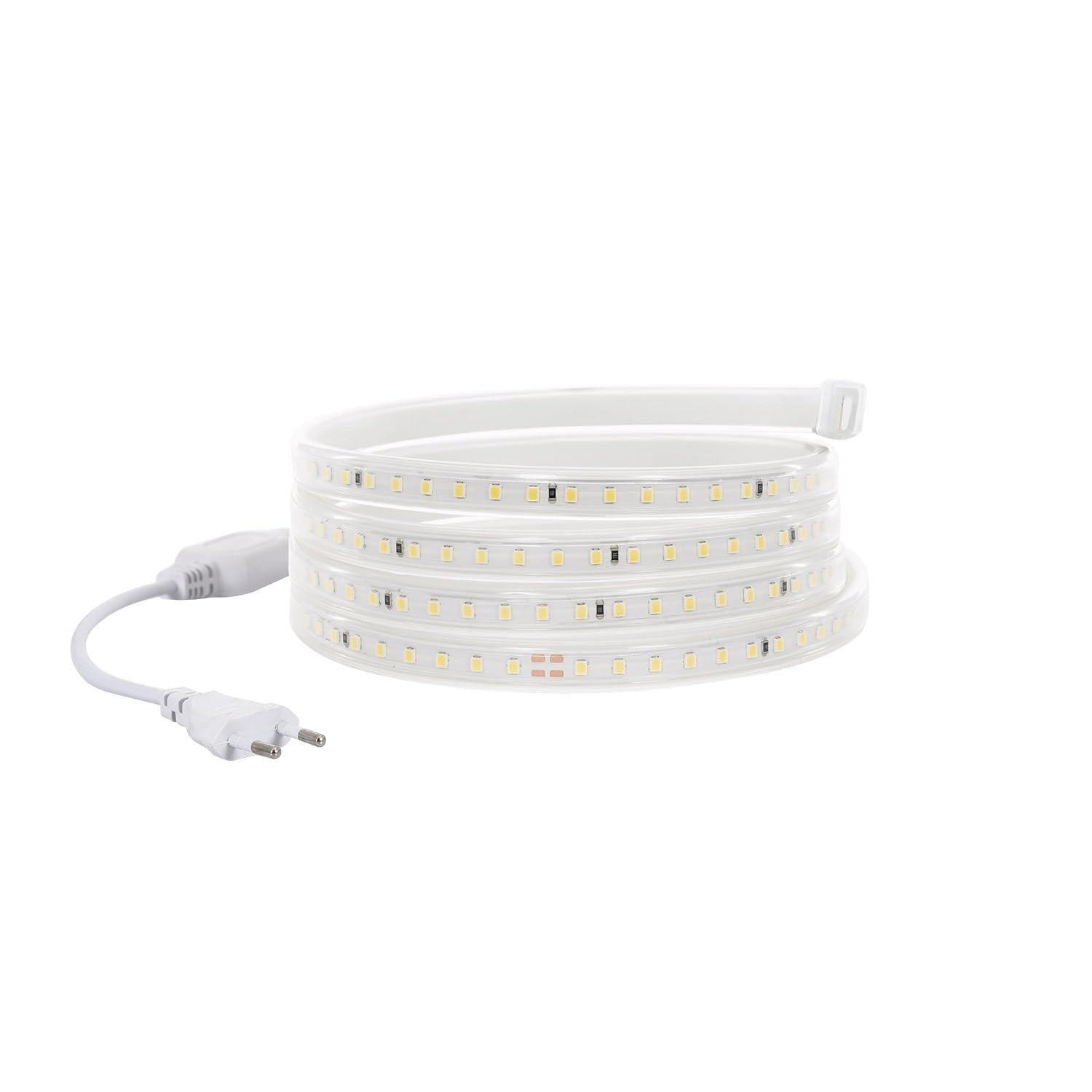 LEDKIA Tira LED Regulable 220V SMD 120 LED/m 8.5W/m 850lm/m Ancho 12mm Cort