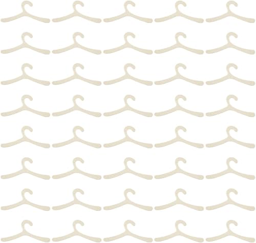 40 perchas de plástico para ropa para mascotas, perchas de gasa de limón para animales pequeños, perchas de ropa con estampado de patas de mascotas,