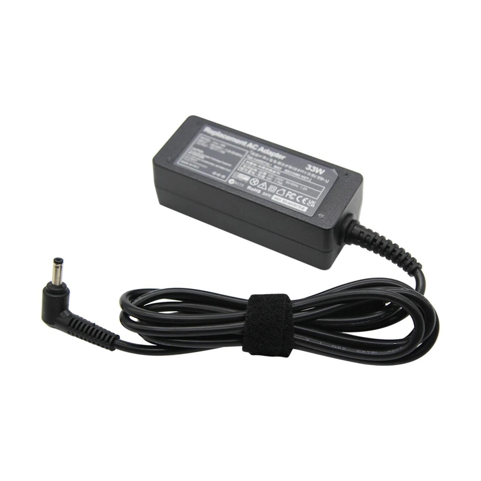 Adattatore Di Alimentazione For Caricabatterie CA Da 19 V 1,75 A 33 W 4,0 * 1,35 Mm, Compatibile For Notebook Asus, X200M S200E X201E X202E X200CA K200MA F200CA E203NA(With AU plug)