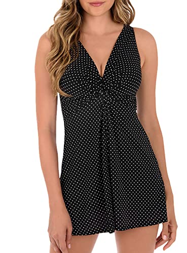 Miraclesuit Women's Swimwear DD-Cup Solids Marais Tummy Control V-Neckline Soft Cup One Piece Swimsuit2