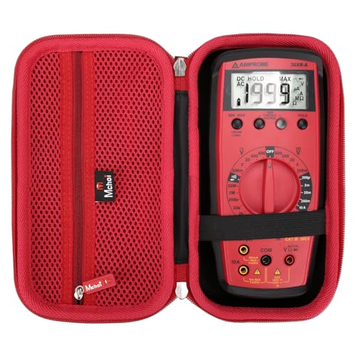 Image of Mchoi Hard Portable Case Compatible with Amprobe 37XR-A True RMS Digital Multimeter, Case Only