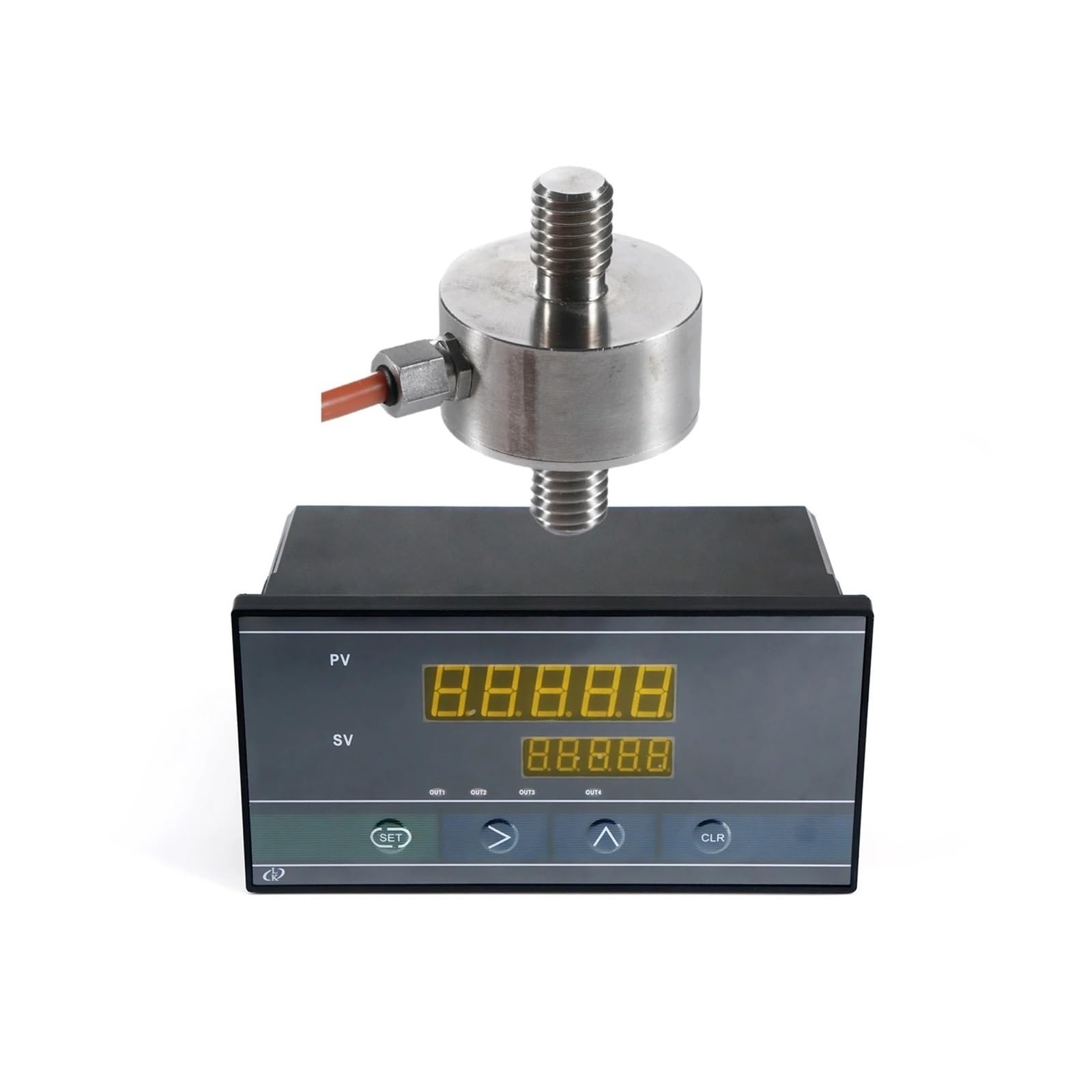 JJHQOKYNA Load Cell Sensor with Indicator Display Type Test Tension Compression Force Weight Pressure for Scale Automate(0-30kg)