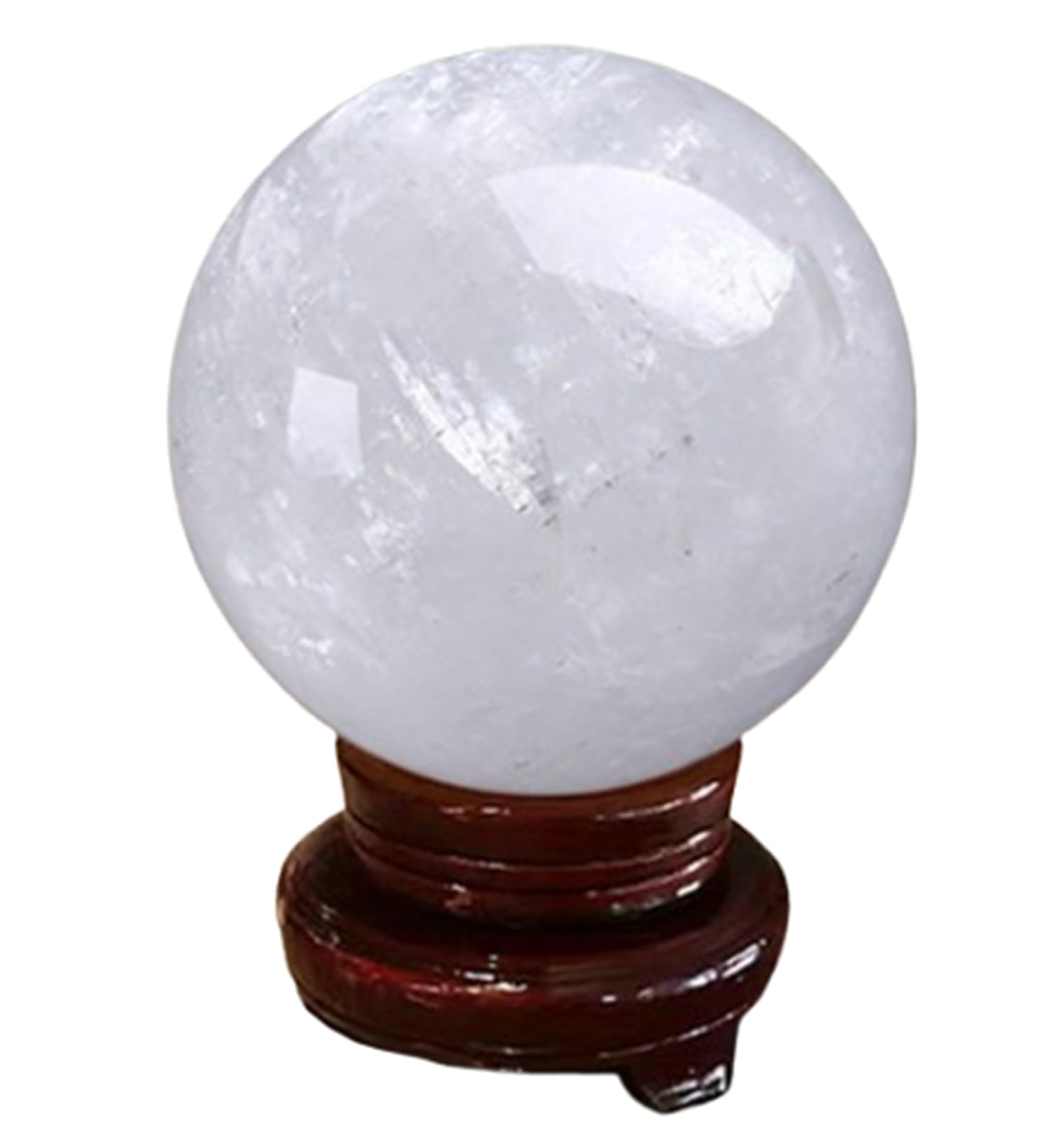 JFGCTYHXY Crystal balls, ation Healing Stone Sphere for Divination/Chakra Balance/Yoga,90mm/3.5in(60mm/2.4in)