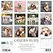 Willow Creek Press, Golden Rules 2026 Wall Calendar, 12'' X 12'', 18-Month Calendar with Stapled Binding