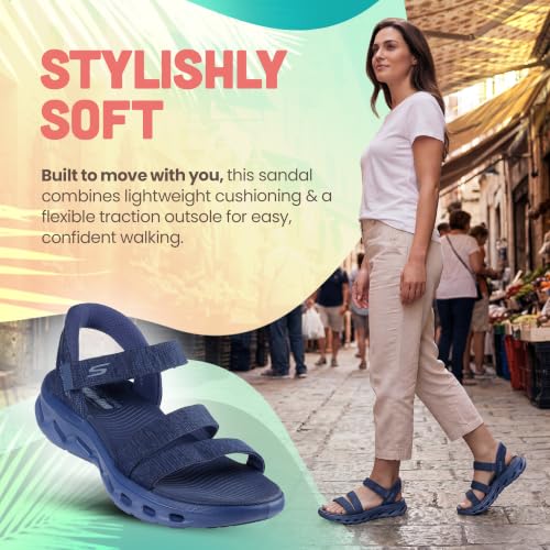 Image of Skechers Women's On-the-go Glide Step 2.0 Hands Free Slip-ins Sandal - Giselle