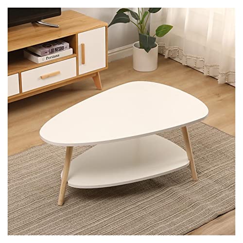 Table de salon canapé sofa table d'appoint ovale - 2