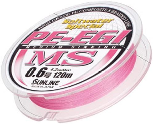 サンライン Sunline Peライン ソルトウォータースペシャル エギms 1m 0 8号 ショッキングピンク サンライン Sunline ライン Amazon