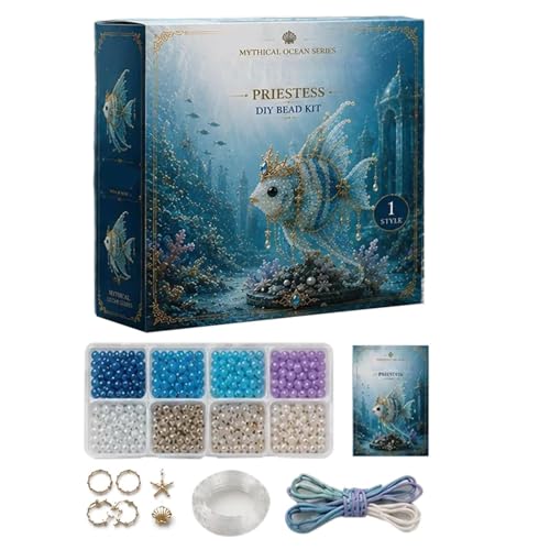 Kit DIY animaux en perles et broderie mythique pour débutants