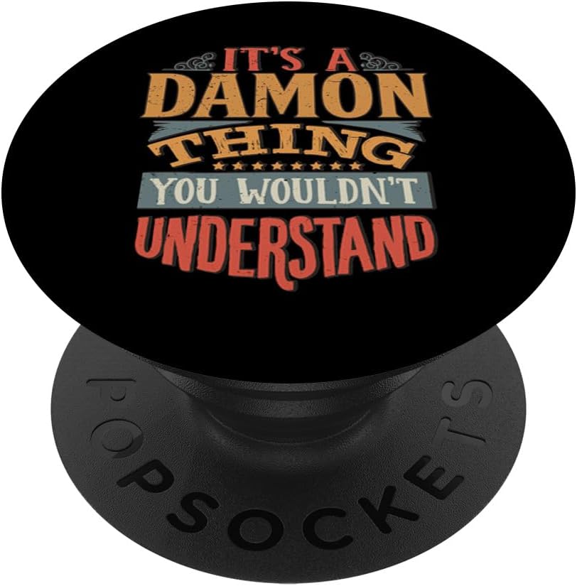 Damon Name PopSockets MagSafe PopGrip for iPhone