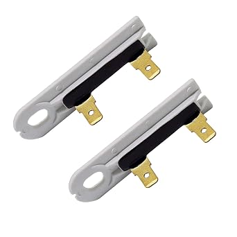 3392519 Dryer Thermal Fuse Compatible with B0156N9Q1O, B000NCTOUM, 3388651, 694511 AP6008325 ET401, B00PDXA0KE, WP3392519, 3392519, 80005, B00QMHDWUU, 2-Pack