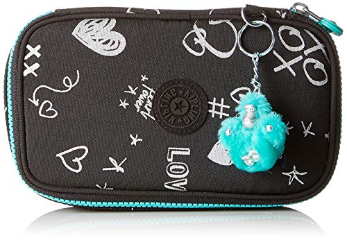 Preisvergleich Produktbild Kipling 50 PENS Federmäppchen, 21 cm, 1 Liter, Girl Doodle