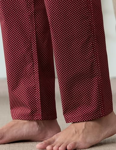 Image of Amazon Brand - Symbol mens 100% Cotton Pyjama /Lounge Pants |Regular Fit | Printed | Available in Plus Sizes