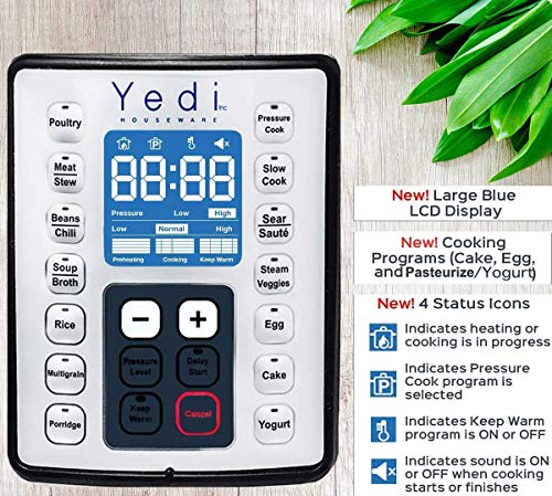 Yedi-Tango-2-in-1-Air-Fryer-and-Pressure-Cooker-6-Quart-with-Deluxe-Accessory-kit