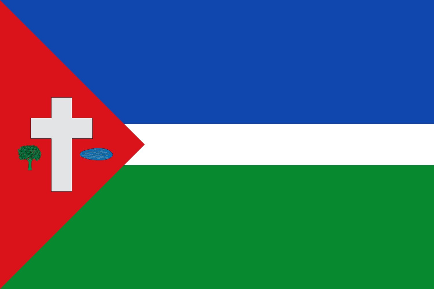 Drapeau Capdesaso-Huesca grand format de l'Espagne pour mât