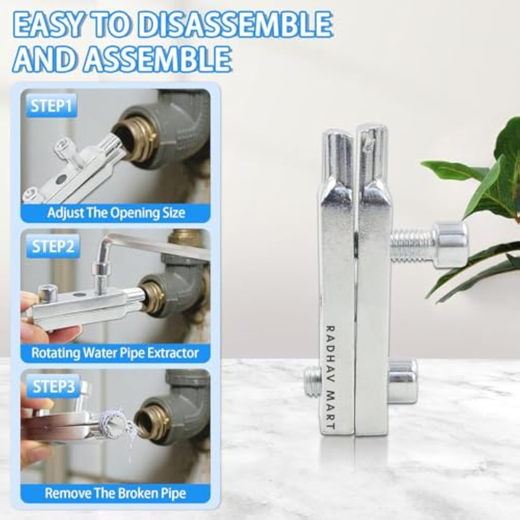 Faucet Broken Head Extractor Tool